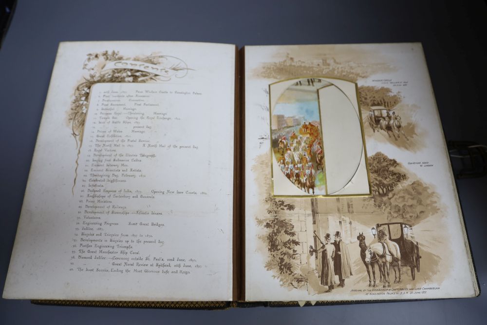 The Victorian photograph album, all pages pictorially celebrating the Victorian era